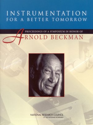cover image of Instrumentation for a Better Tomorrow